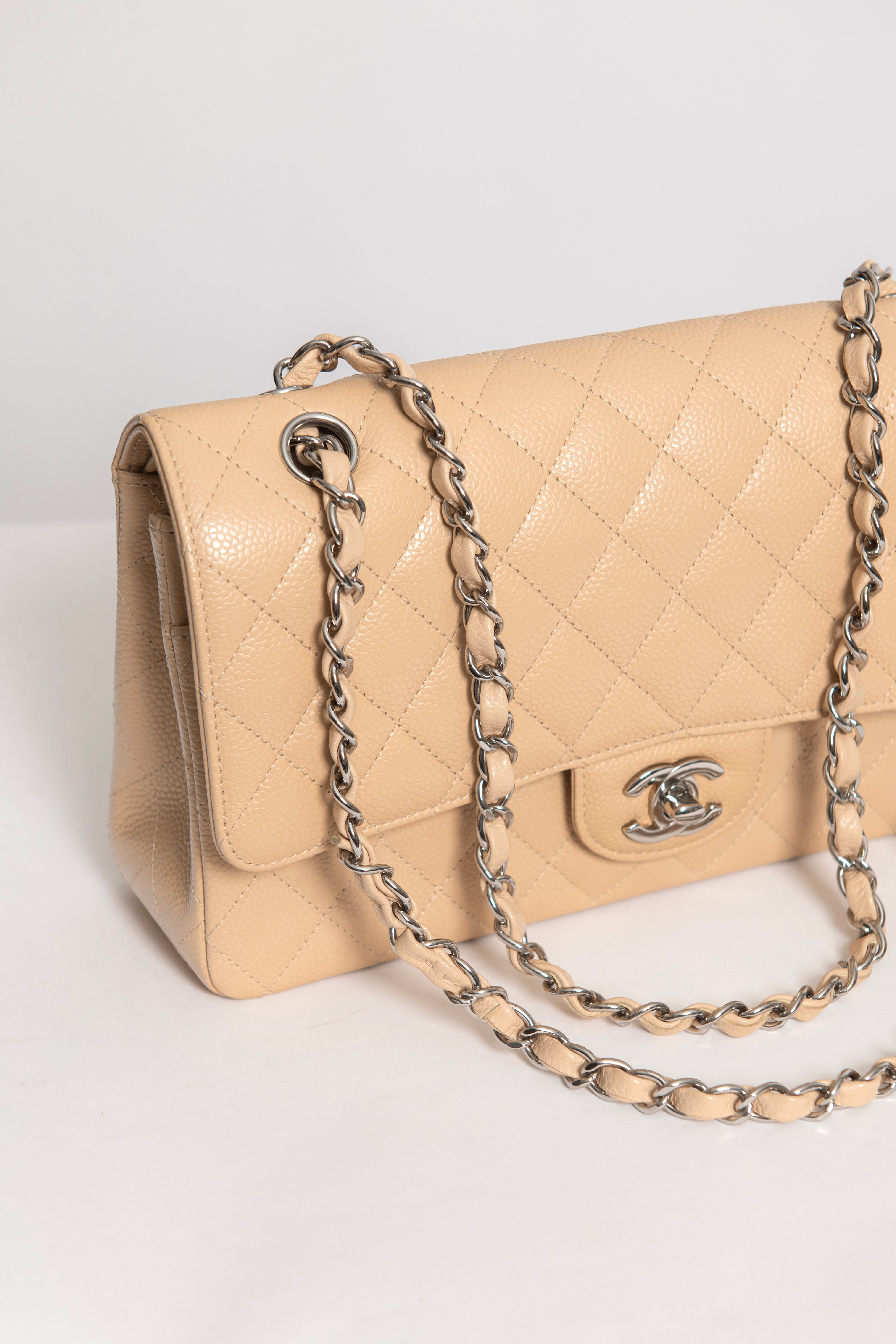 CHANEL 11.12 BEIGE CAVIAR - foto 3