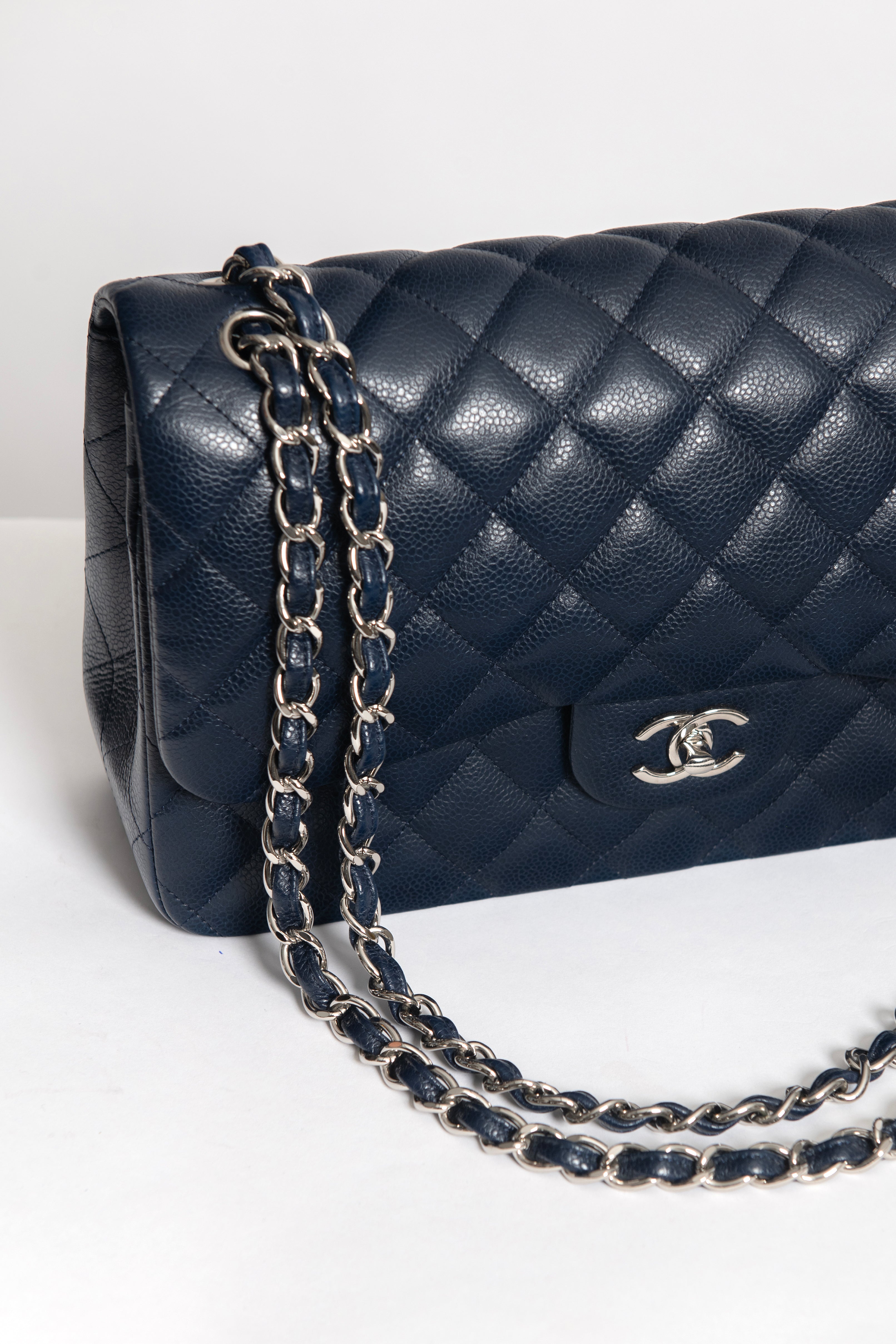 CHANEL JUMBO BLU NAVY - foto 3