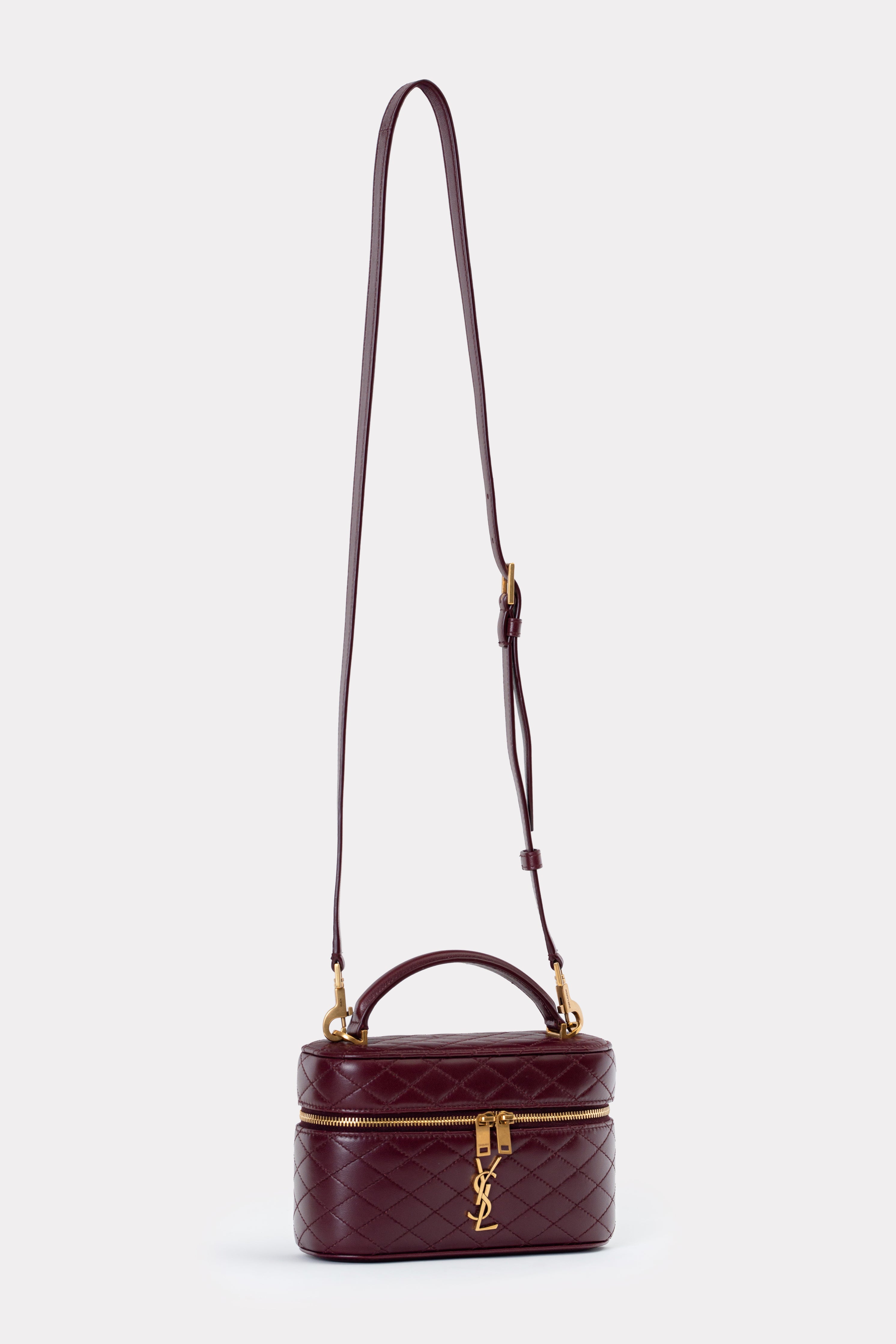 Saint Laurent Gaby Vanity Burgundy - foto 3