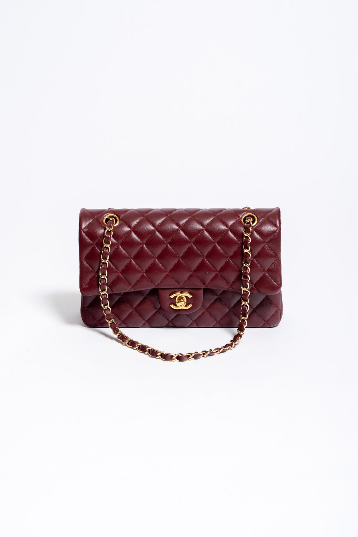 Chanel 11.12 Nappa Burgundy