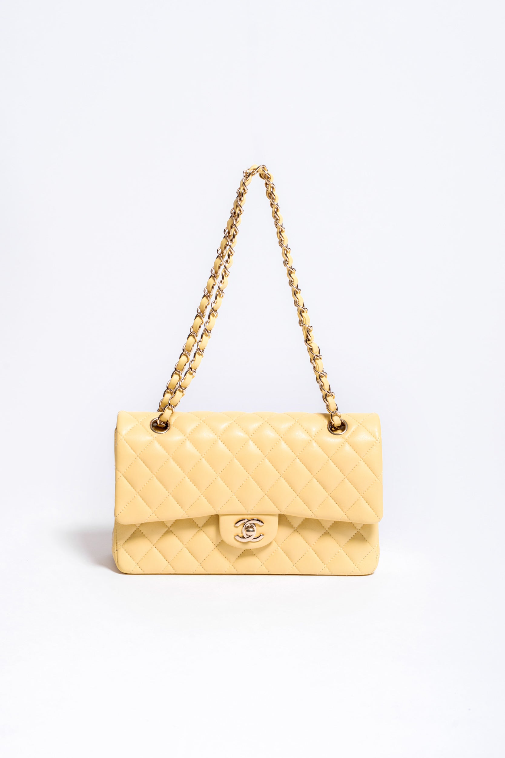 Chanel 11.12 Nappa Gialla