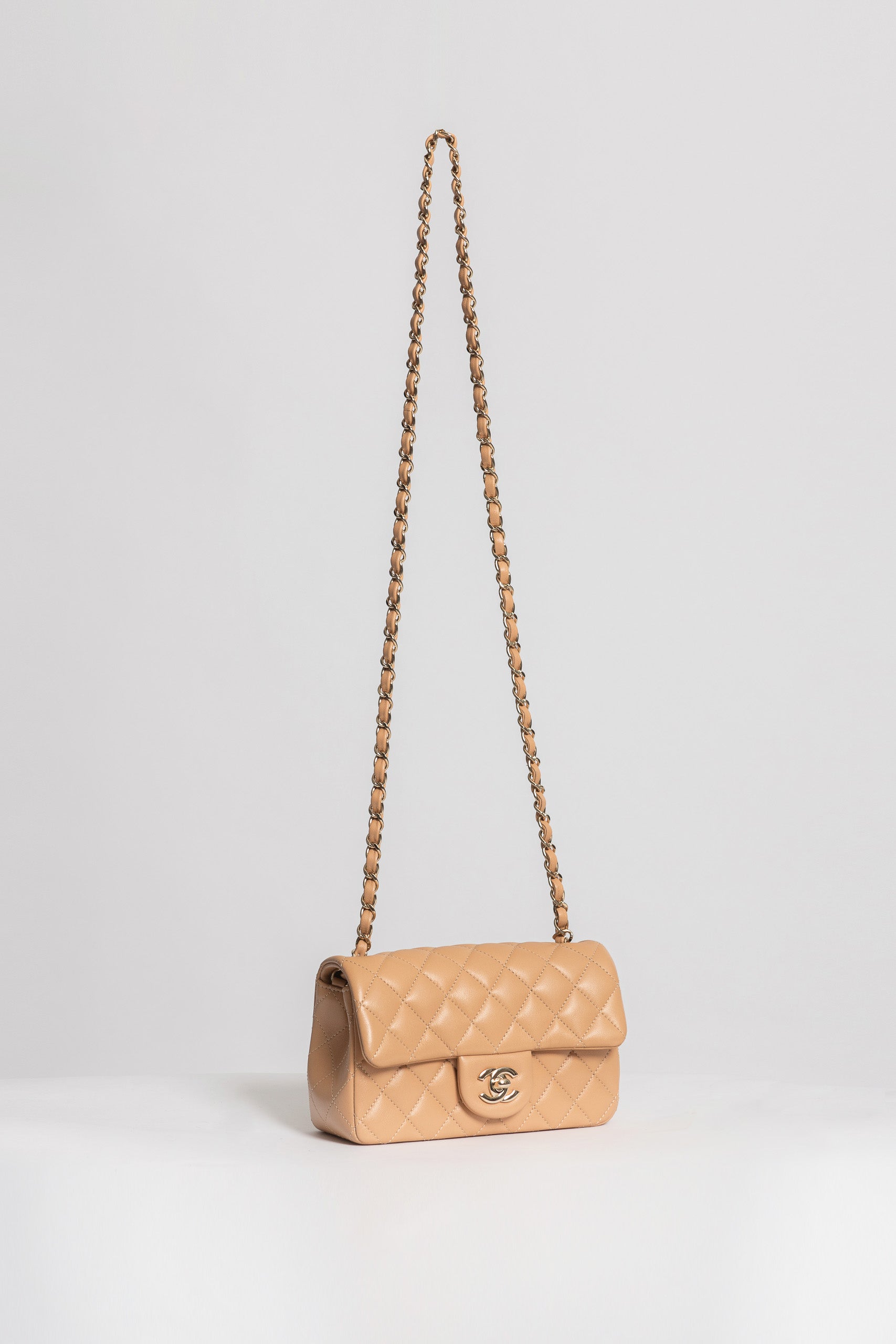 CHANEL MINI FLAP BEIGE - foto 2