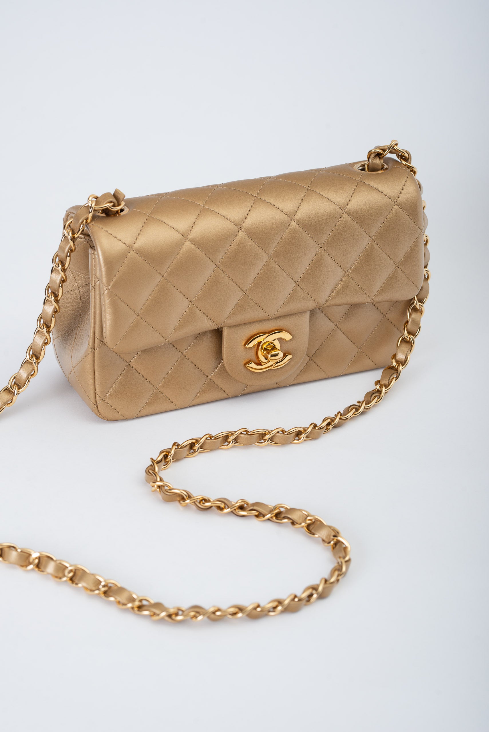 CHANEL MINI FLAP ORO - foto 2