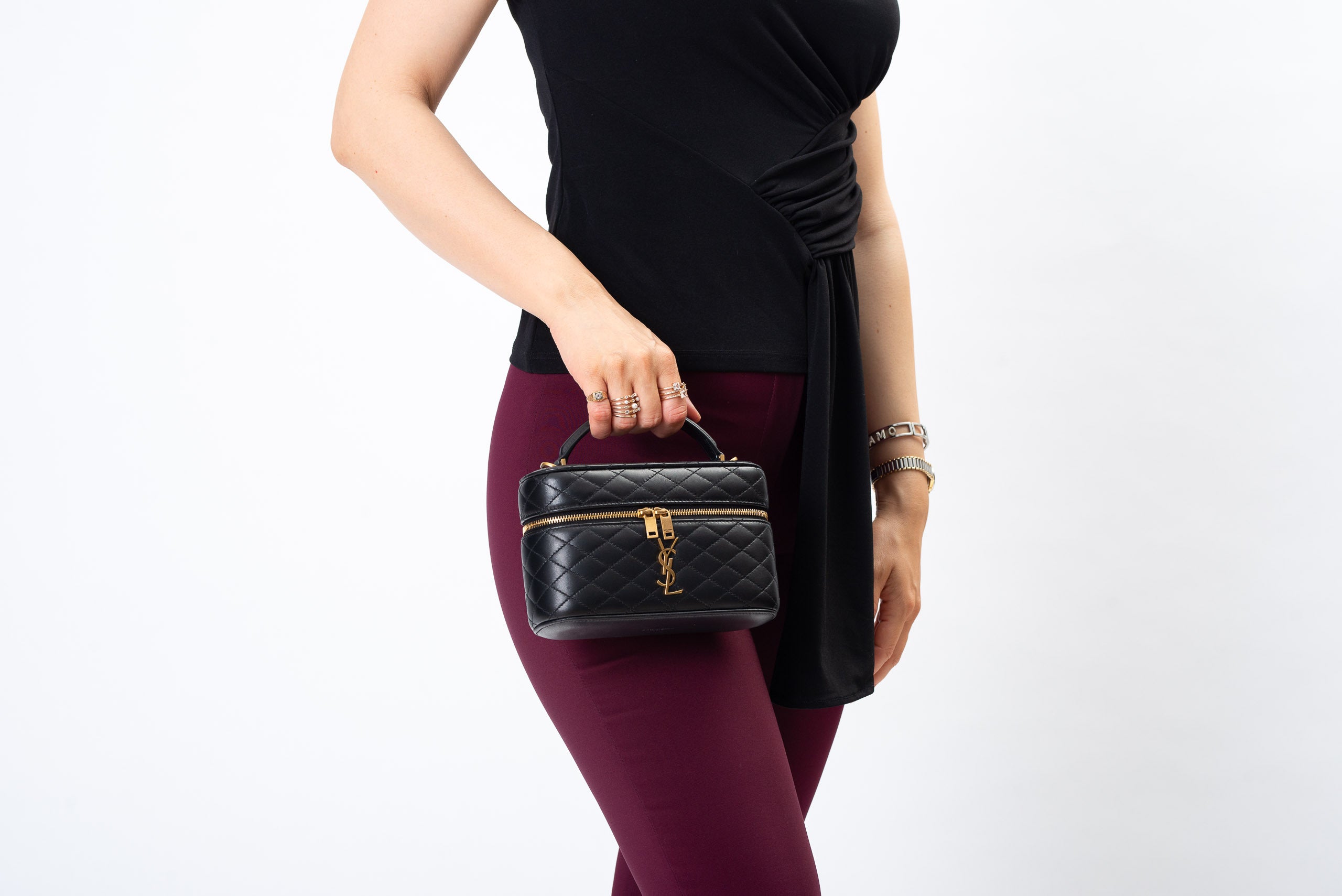 Saint Laurent Gaby Vanity Nera - foto 6